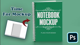 How to make Notebook Mockup using Photoshop