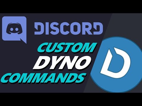 Discord commands using the Dyno bot custom commands module to suggest and report members