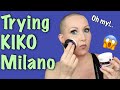 Trying KIKO Milano | Fixing Powder, Waterflower Perfecting Powder, Eye Primer and Eyeliners