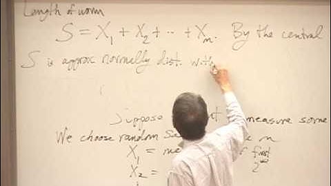 Probability for Life Science, Lecture 21, Math 3C, UCLA