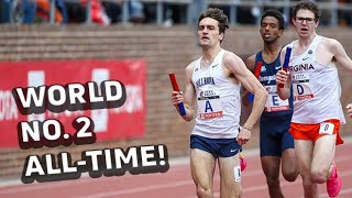 World No. 2 ALL-TIME Performance Goes Down In Men's 4xMile At Penn Relays 2024