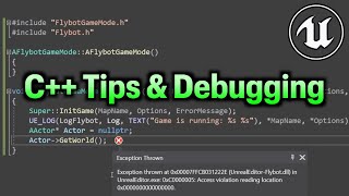 C   Tips and Debugging in Unreal Engine 5