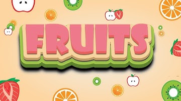 This is How to Create Guava Fruit 3D Text Effect in Illustrator-ZEE Designs (Part1)