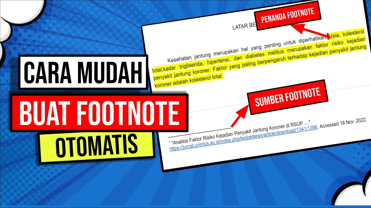 GOOGLE DOC | CARA MEMBUAT FOOTNOTE SECARA OTOMATIS 
