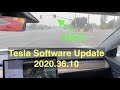 Tesla Software Update 2020.36.10