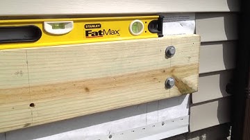 DIY Deck Building - ledger attachment part 3