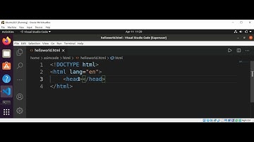 HTML Hello World Web Page