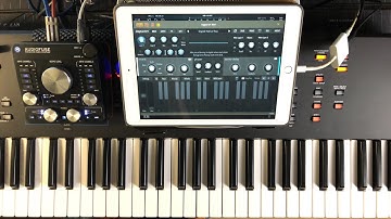 AudioKit Digital D1 Synthesizer - Let’s Play This Fantastic App - iPad Live