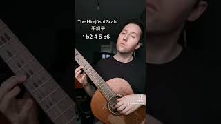 The Hirajōshi Scale #musictheory #guitar #guitarist #japanesemusic #koto #scales #modes #improv