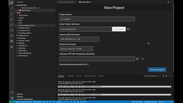 ESP-IDF VSCode Extension Tutorial #2: New Project Wizard