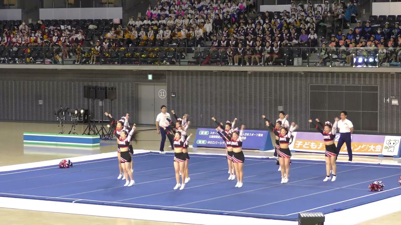 2026子どもチアリーディング大会　世田谷キッズチアリーディングクラブCOWBOYS　Allstars Brilliant チーム