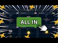 All in Deposit got me a LOT of Golden Spins (Rain.gg)