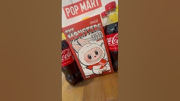 ( secret ) Coca Cola Labubu blind box Unboxing #unboxing #blindbox #labubu #cocacola