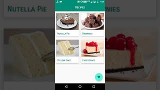 Baking App - Mobile version screenshot 2