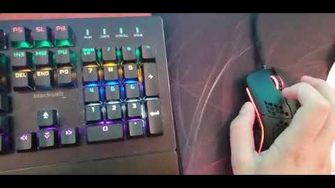 How to change the lighting effects on glorious model o *without software*/ Room Tour