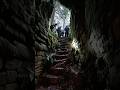 Forest Floor Collapse Reveals Stone Staircase Underground