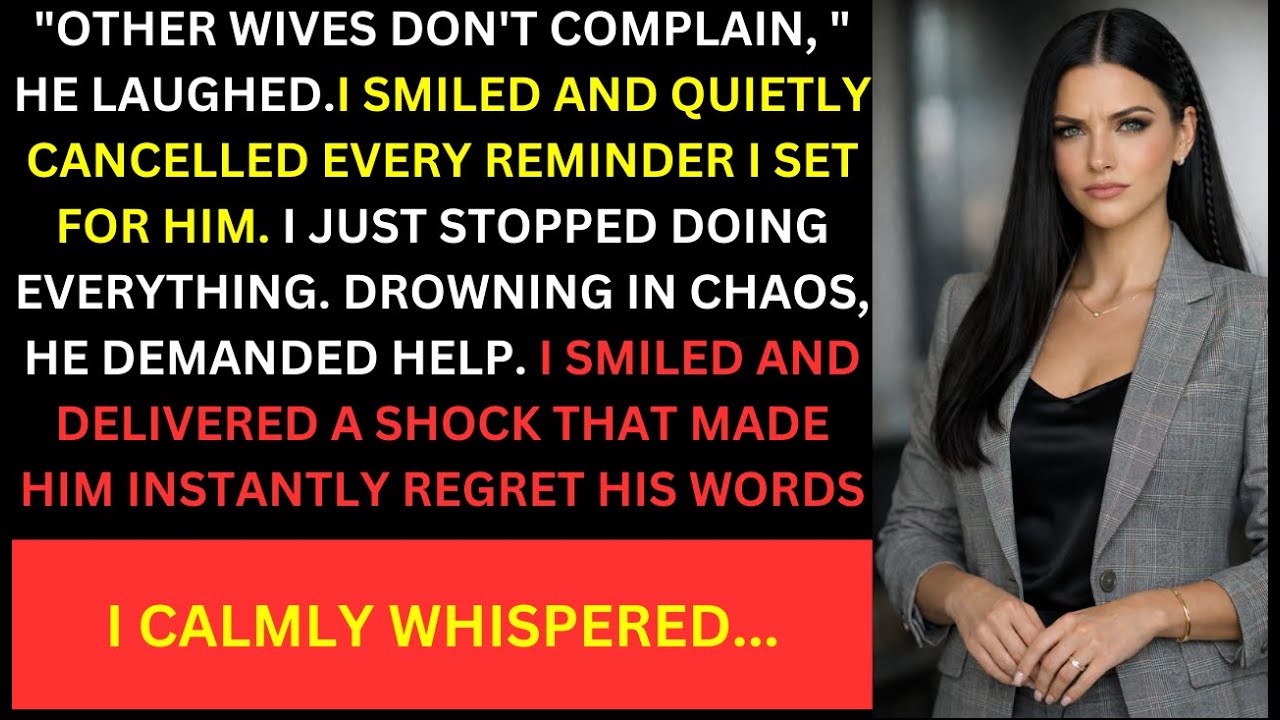 My Husband Said I Should Be Grateful He Stays I'm Rethinking That