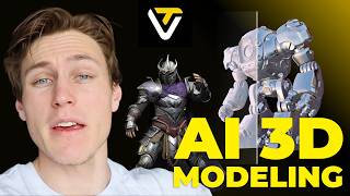 This AI Generates Production-Ready 3D Models From a Single Image | How to Use Tripo AI P1.0