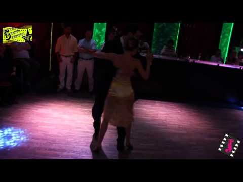MAXI COPELLO Y NADIA JOHNSON en el YTF
