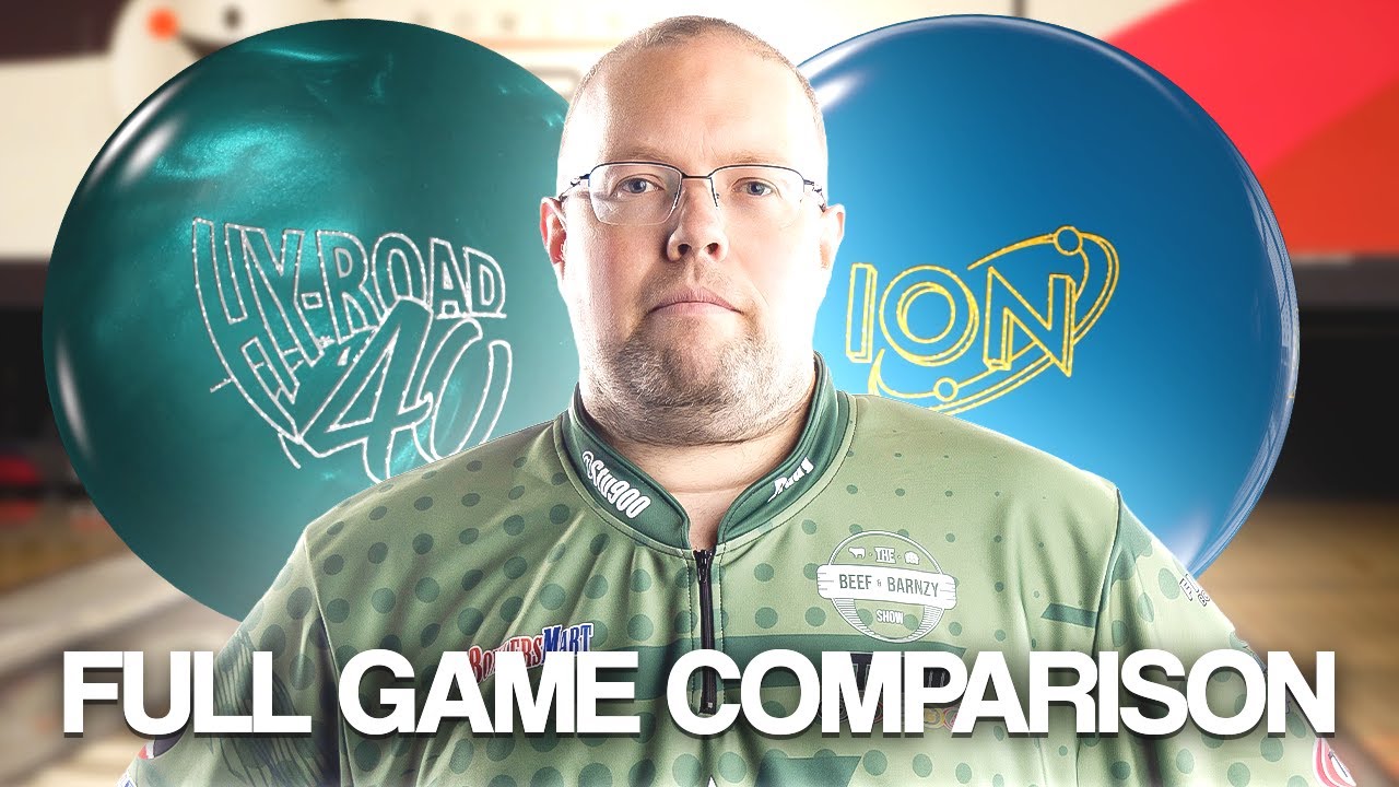 Ion Pro Solid vs Hy-Road 40! | Full Game Comparison | Stu Williams PBA ...