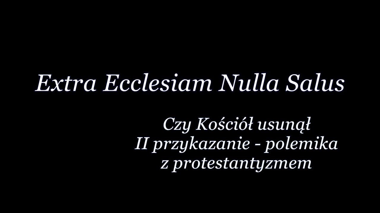Sprawdzian Wiadomosc Z Dekalogu Gr 1 Odpowiedzi Czy Kościół usunął drugie przykazanie z dekalogu? - YouTube