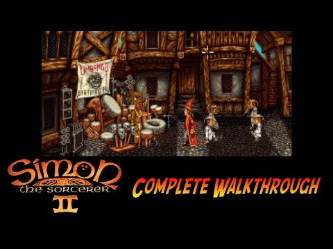 Simon the Sorcerer 2: The Lion, the Wizard and the Wardrobe | Talkie Version | Complete Walkthrough