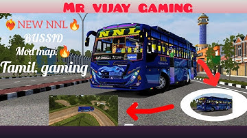 New 🥰NNL. ❤️‍🔥bus mod 🔥 BUSSID 🔥