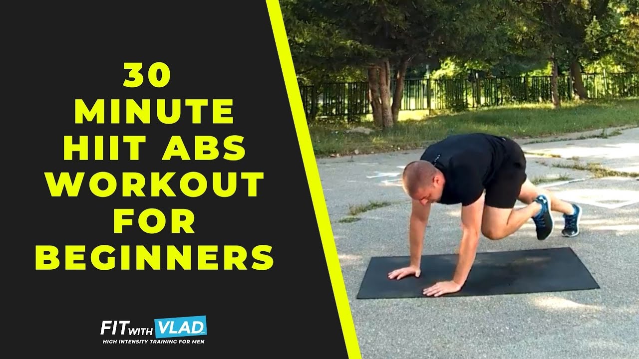 30 Minute HIIT Abs Workout For Beginners (Follow Along