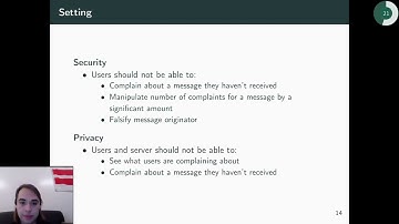 NDSS 2022 Fighting Fake News in Encrypted Messaging with the Fuzzy Anonymous Complaint Tally System