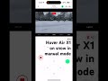 Manual mode control HoverAir X1 flying camera/drone on snow in winter works? #hoverairx1 #manualmode