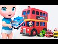 Mikes london bus carrier  toy cars transportation