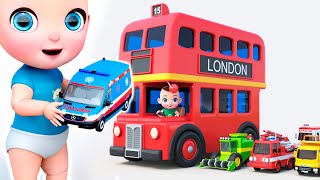 Mike&#39;s London Bus Carrier - Toy Cars Transportation
