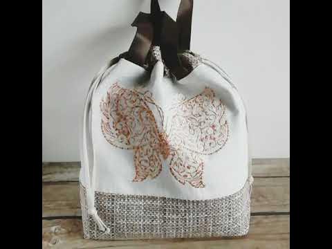 Проектная сумка для вязания - YouTube