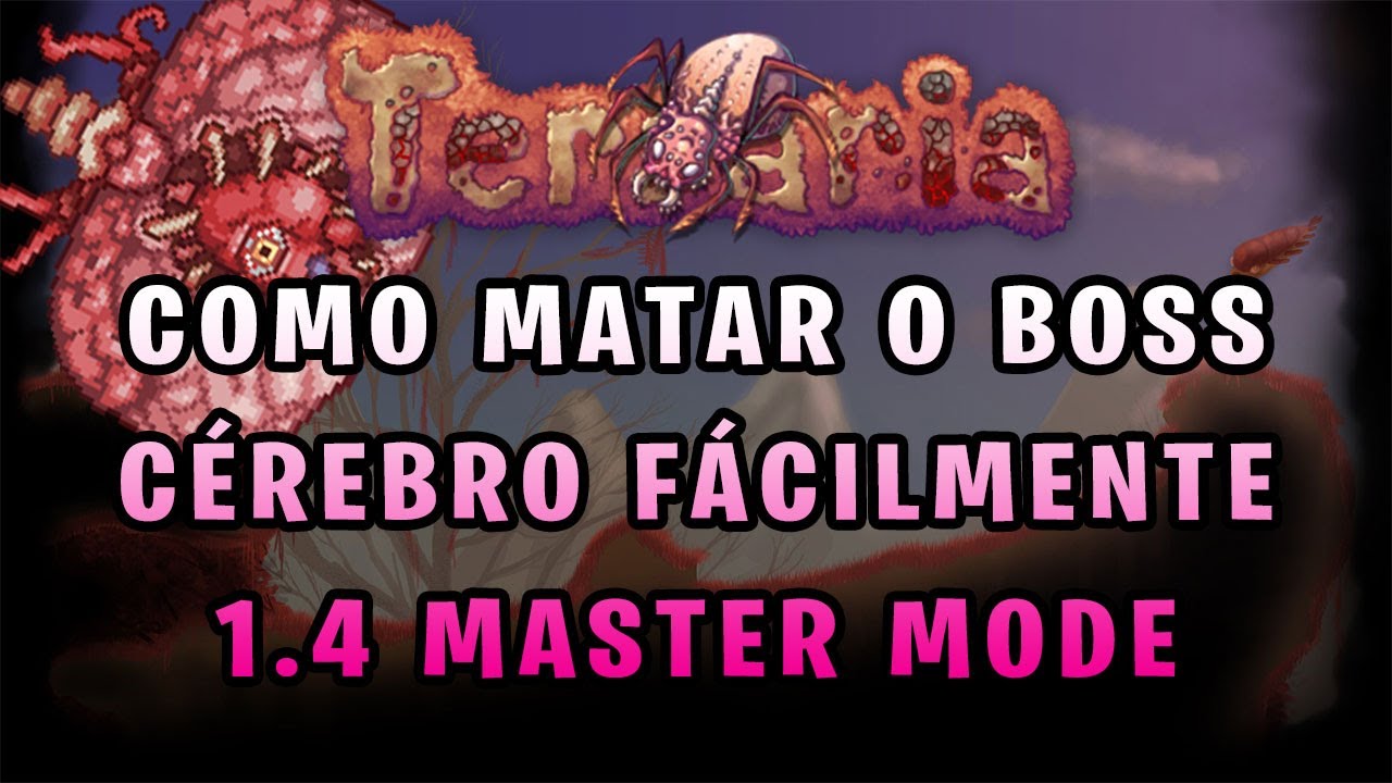 Terraria Como matar o Boss do olho (eye of cthulhu) Master Mode 1.4  Summoner Bem Fácil ! 