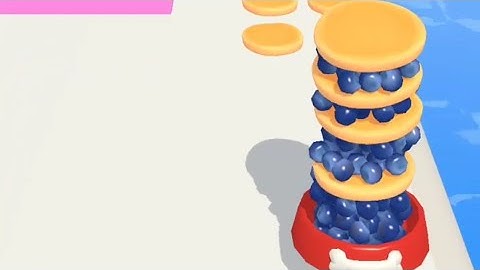 pancake run  3d 💯❤️  : All Levels Gameplay (Android,iOS) #shorts Level 43