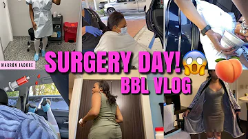 BBL VLOG DAY 2!| SURGERY DAY! | | Dr.Gray Mia Aesthetics | Marrón Jadore