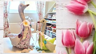 Do-it-yourself cozy home/Where is the bike/I sew funny geese and dachshunds