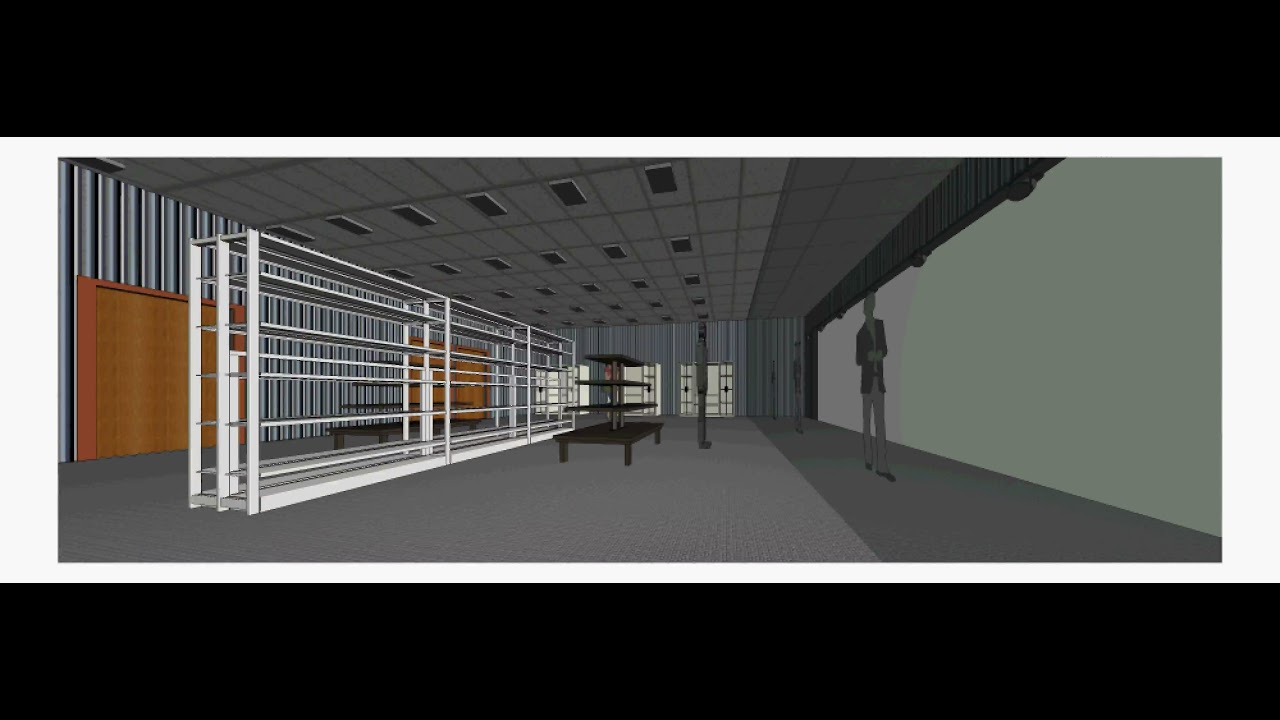 Walkthrough of a Clothing store in Revit Software. YouTube