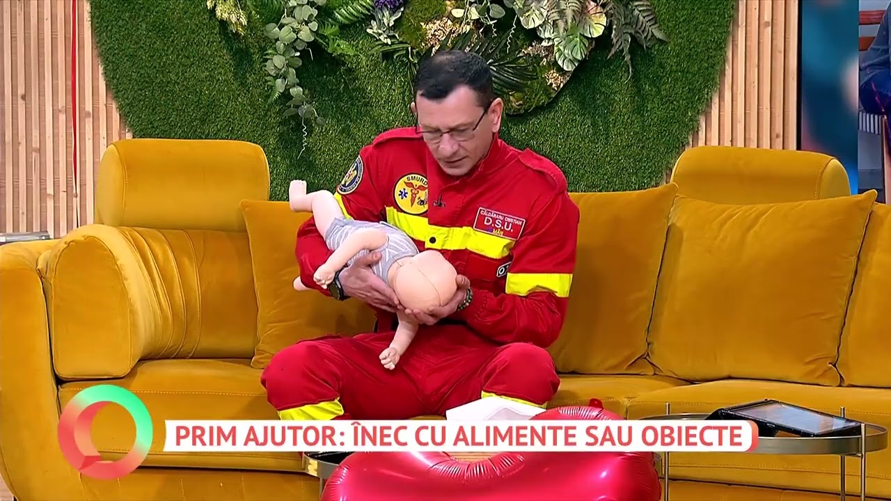 Prim ajutor: înec cu alimente sau obiecte