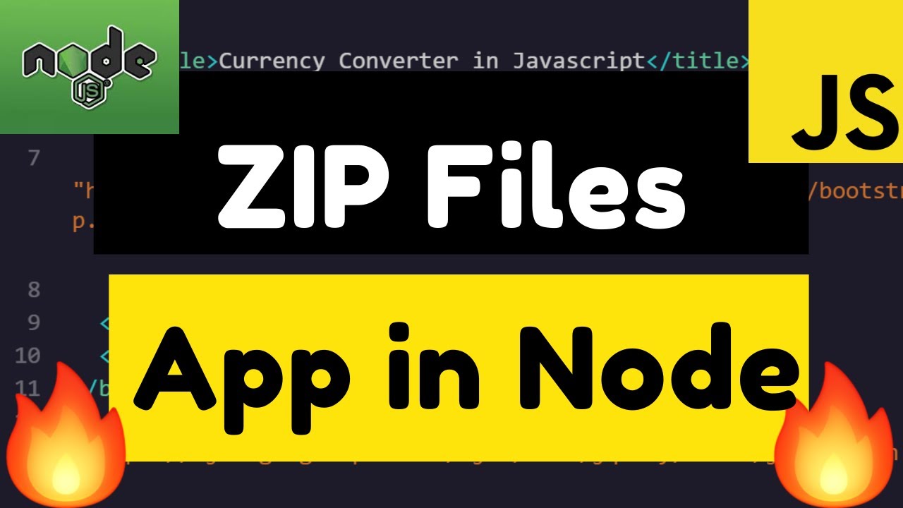 Compress Files and Images to ZIP Files Using adm-zip Library Javascript App 2020