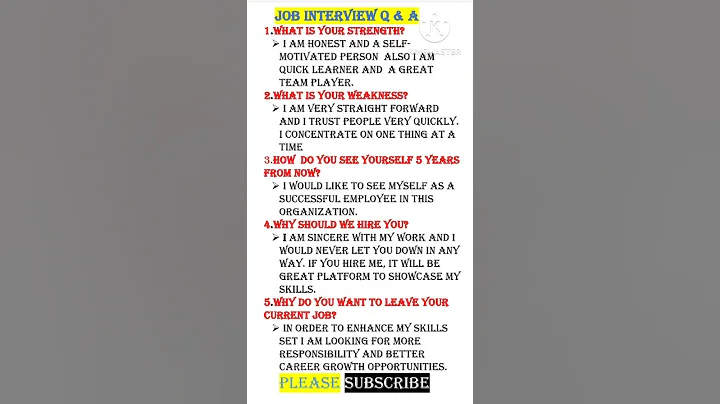 #job interview questions and answer /interview answer#english - DayDayNews