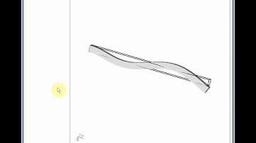 CalculiX FEM Cantilever modal analysis third bending mode