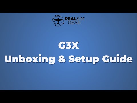 G3X Unbox, Setup, & Demo - Microsoft Flight Simulator 2020 - video from RealSimGear