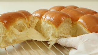 [No-knead] The softest condensed milk bread recipe (it’s delicious even if you eat it the next day👍)
