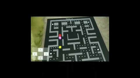 Adaptation of Pacman game in Augmented Reaity