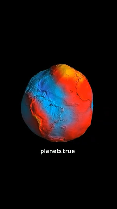Earth isn’t a perfect sphere #scienceexplained #space