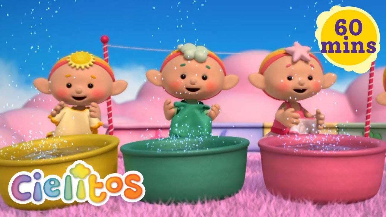 A los Cielitos les gusta la limieza de primavera | Cielitos Compilación | Canal Oficial Español
