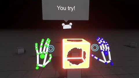 Leap Motion Blocks Playthrough with Windows Mixed Reality