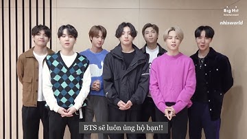[VIETSUB] BTS GỬI LỜI CHÚC ĐẾN CÁC SĨ TỬ TRONG KÌ THI ĐẠI HỌC
