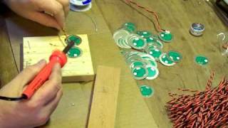 How to solder a Piezo Pickup(How to solder a Piezo Pickup, a quick how to from Big Daddy of Back Porch Mojo I show you a nearly fool proof method, for soldering the fragile Piezo Disc used ..., 2011-01-09T23:56:44.000Z)